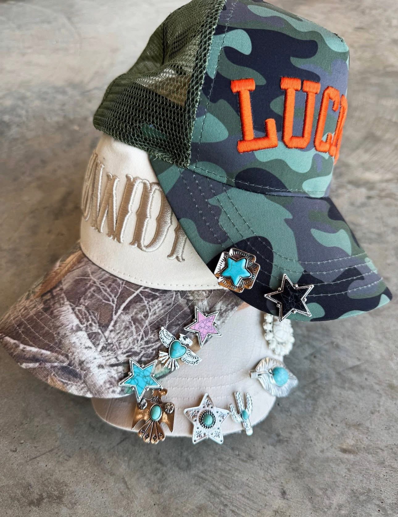 Hat charms