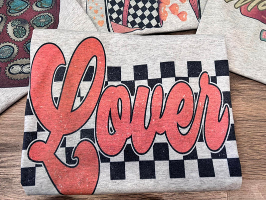 Checkered LOver tee