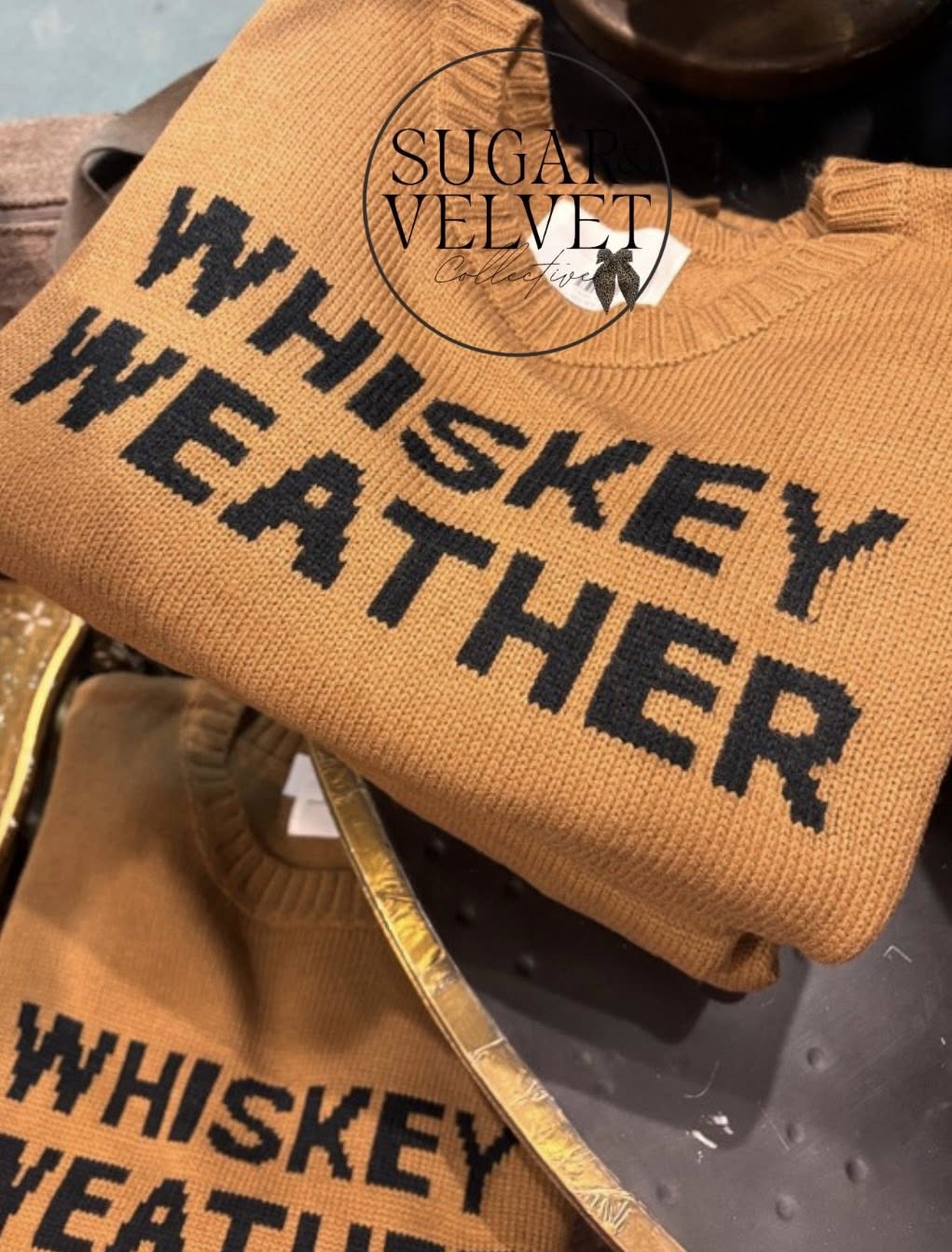 WHISKEY WEATHER SWEATER