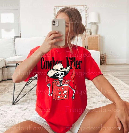 COWBOY KILLER RED TEE