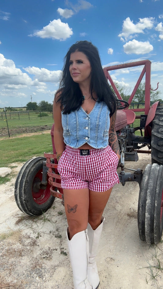 The Laredo Denim Vest
