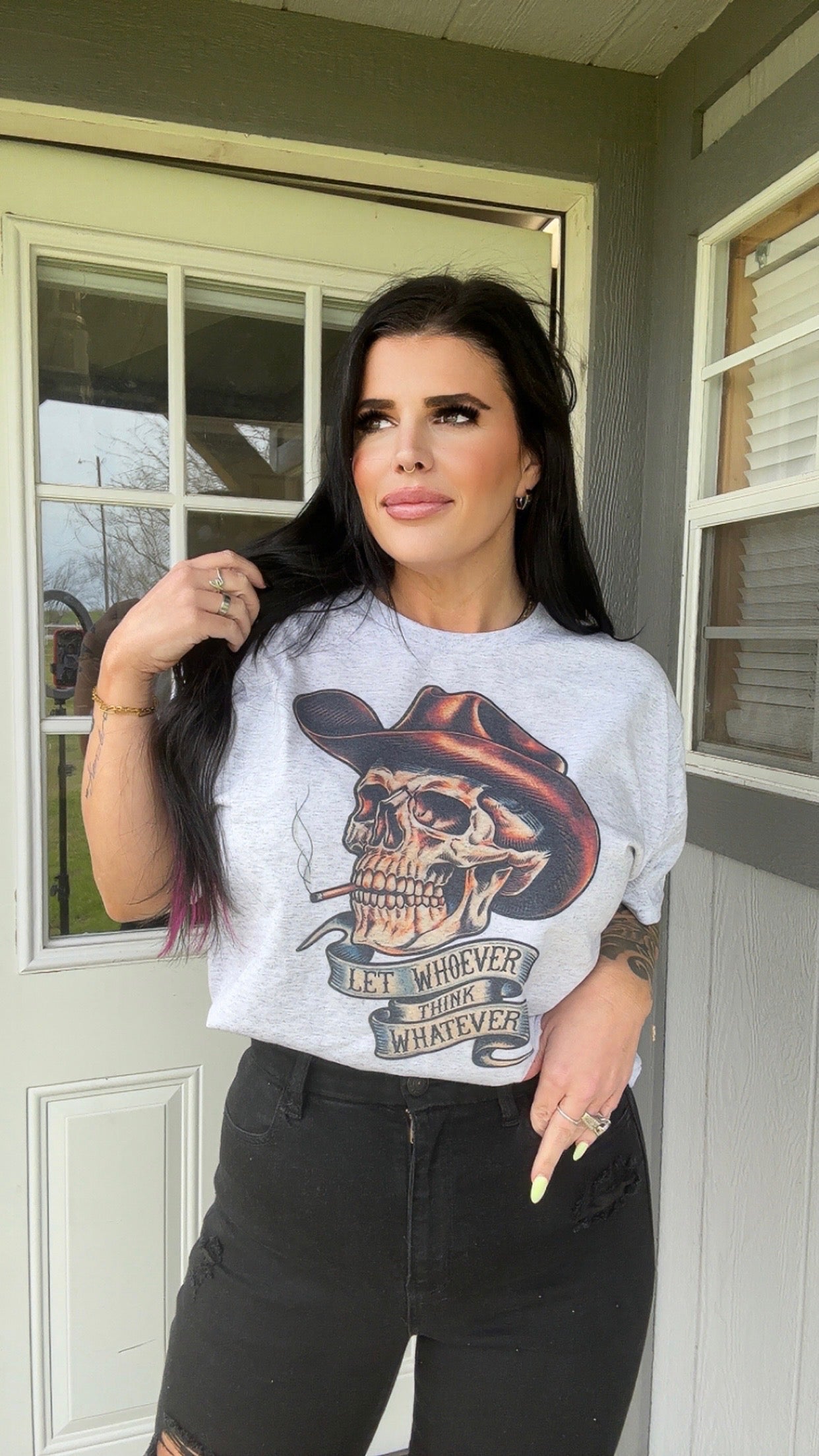 LET WHOEVER THINK WHATEVER TEE