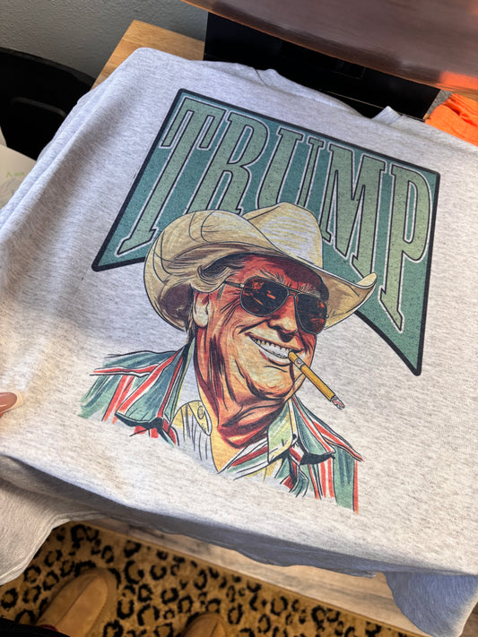 COWBOY TRUMP TEE