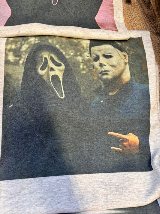 MICHAEL & SCREAM SELFIE SUB TEE