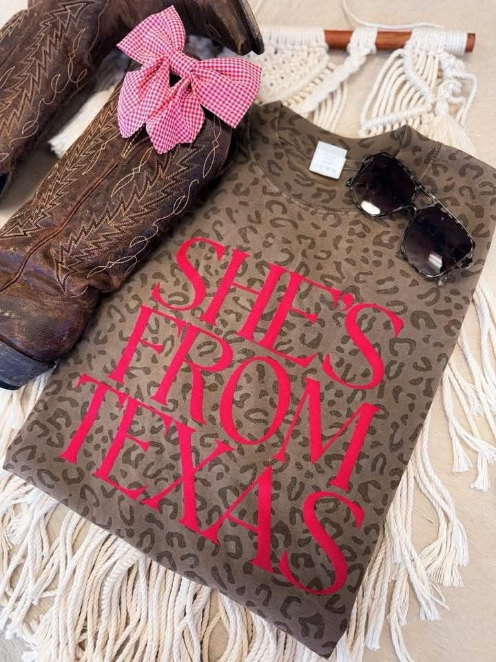 SHES FROM TEXAS TEE