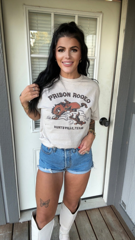 Prison rodeo tee