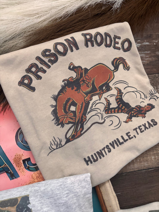 Prison rodeo crew