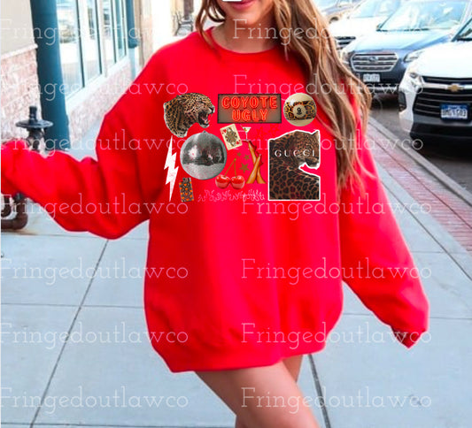 Coyote ugly Crewneck