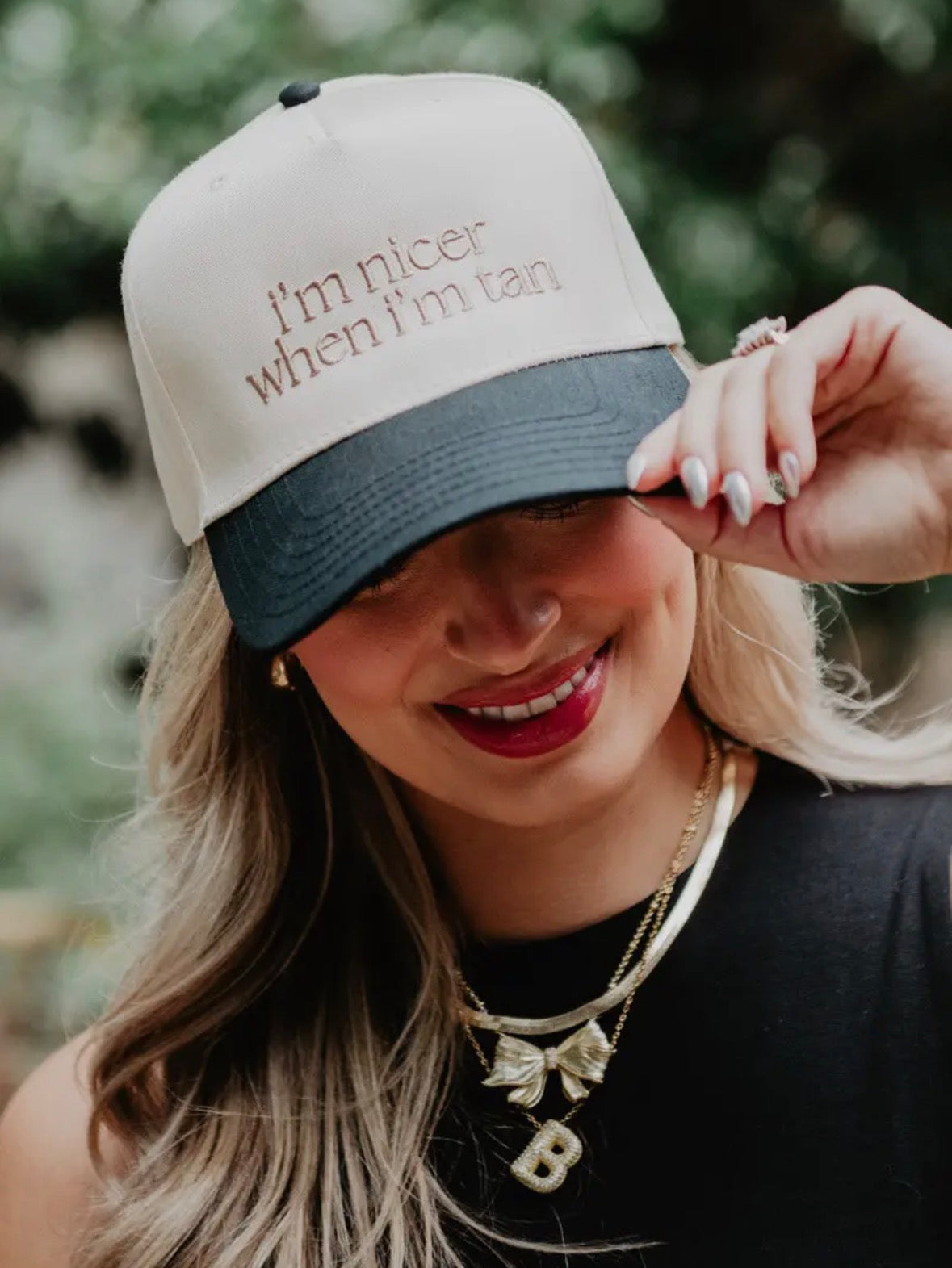 IM NICER WHEN IM TAN HAT *READ DESCRIPTION