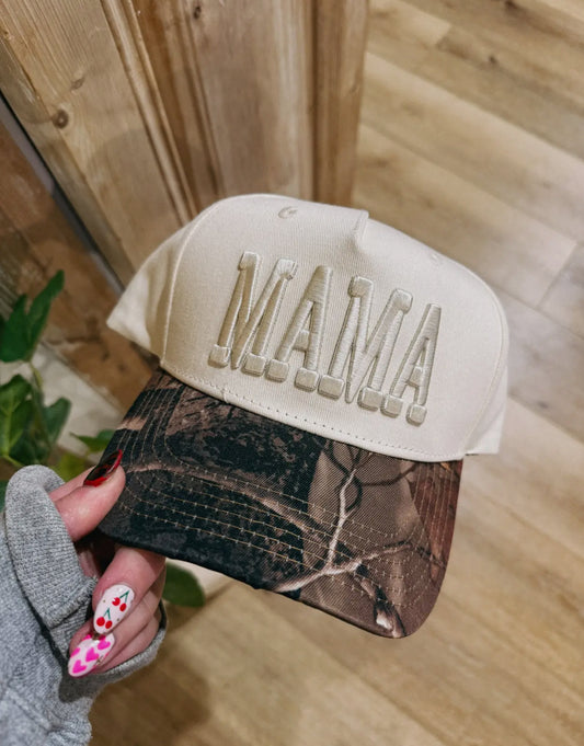 MAMA CAMO HAT