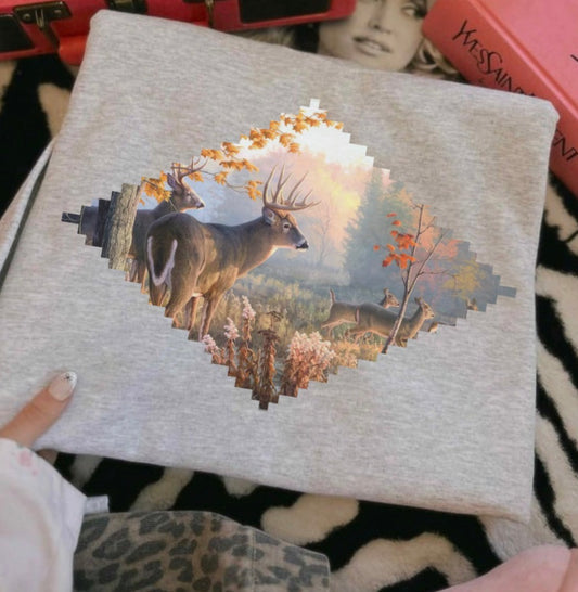 DIAMOND DEER TEE