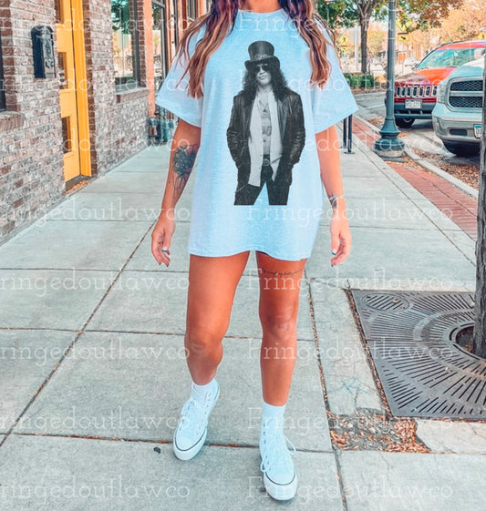 Slash tee