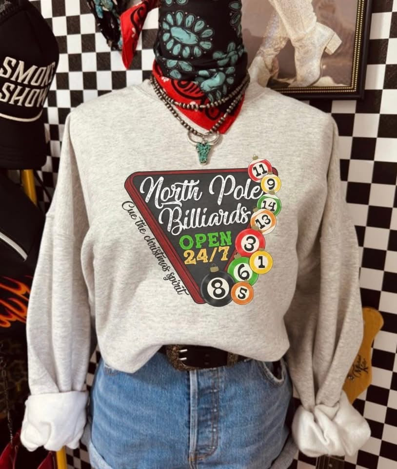 NORTH POLE BILLARDS TEE