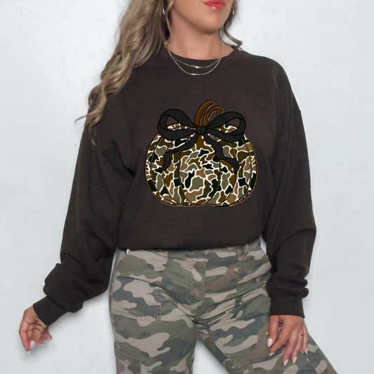 Camo Pumpkin Crew