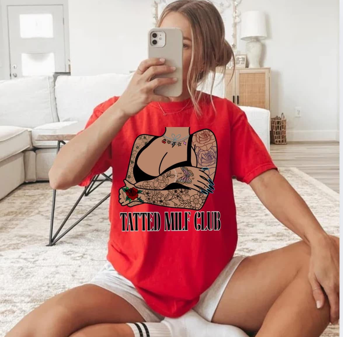Tatted milf club tee(all color options)