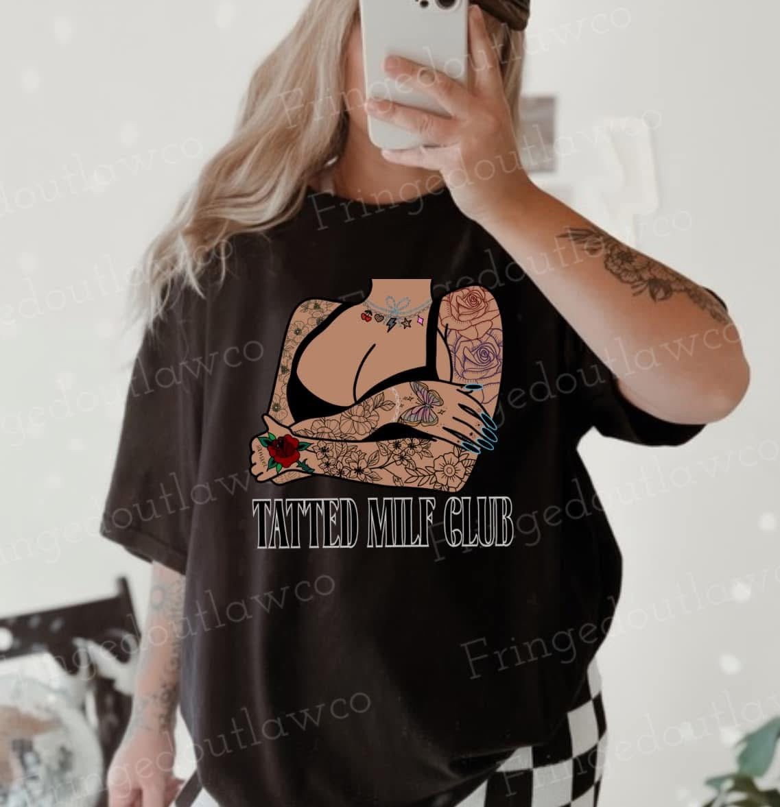 Tatted milf club tee(all color options)