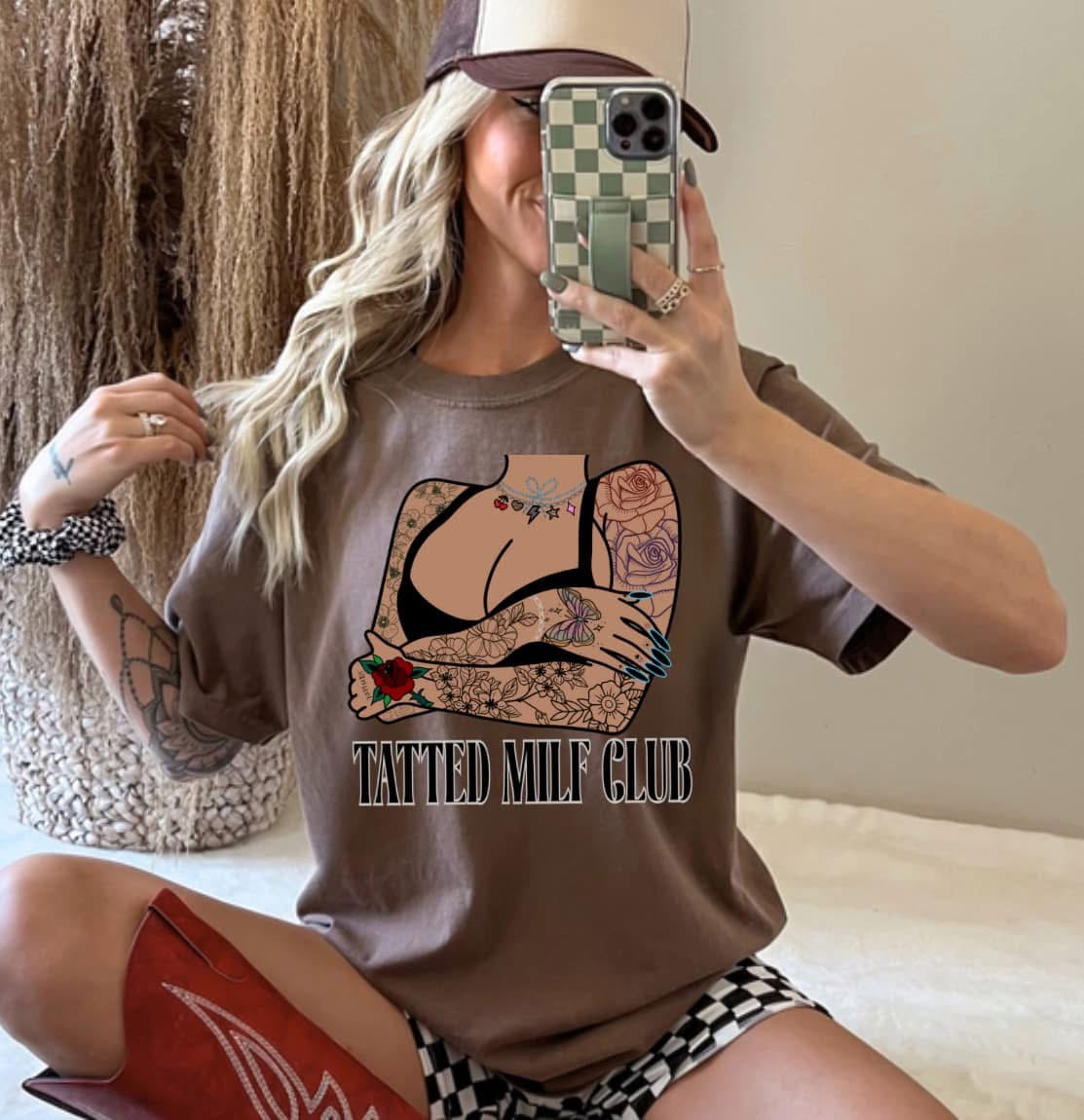 Tatted milf club tee(all color options)