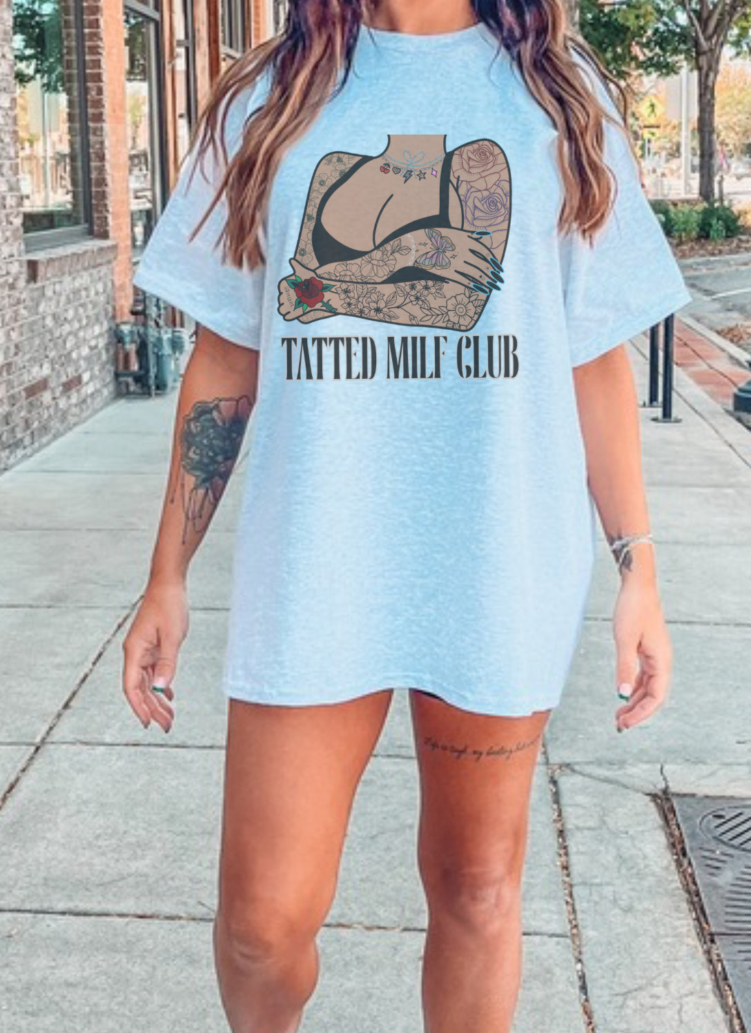 Tatted milf club tee(all color options)