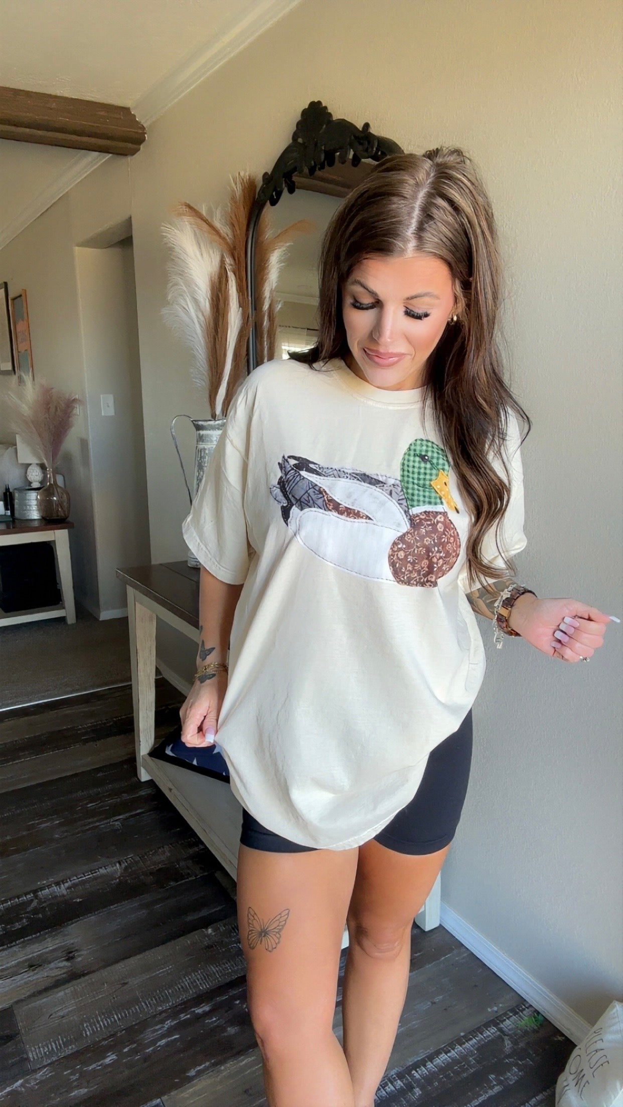 PATCH WORM DUCK COMFORT COLOR TEE