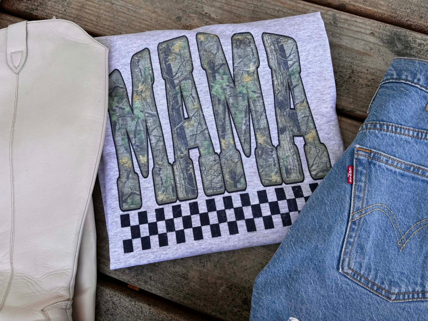 CAMO MAMA TEE