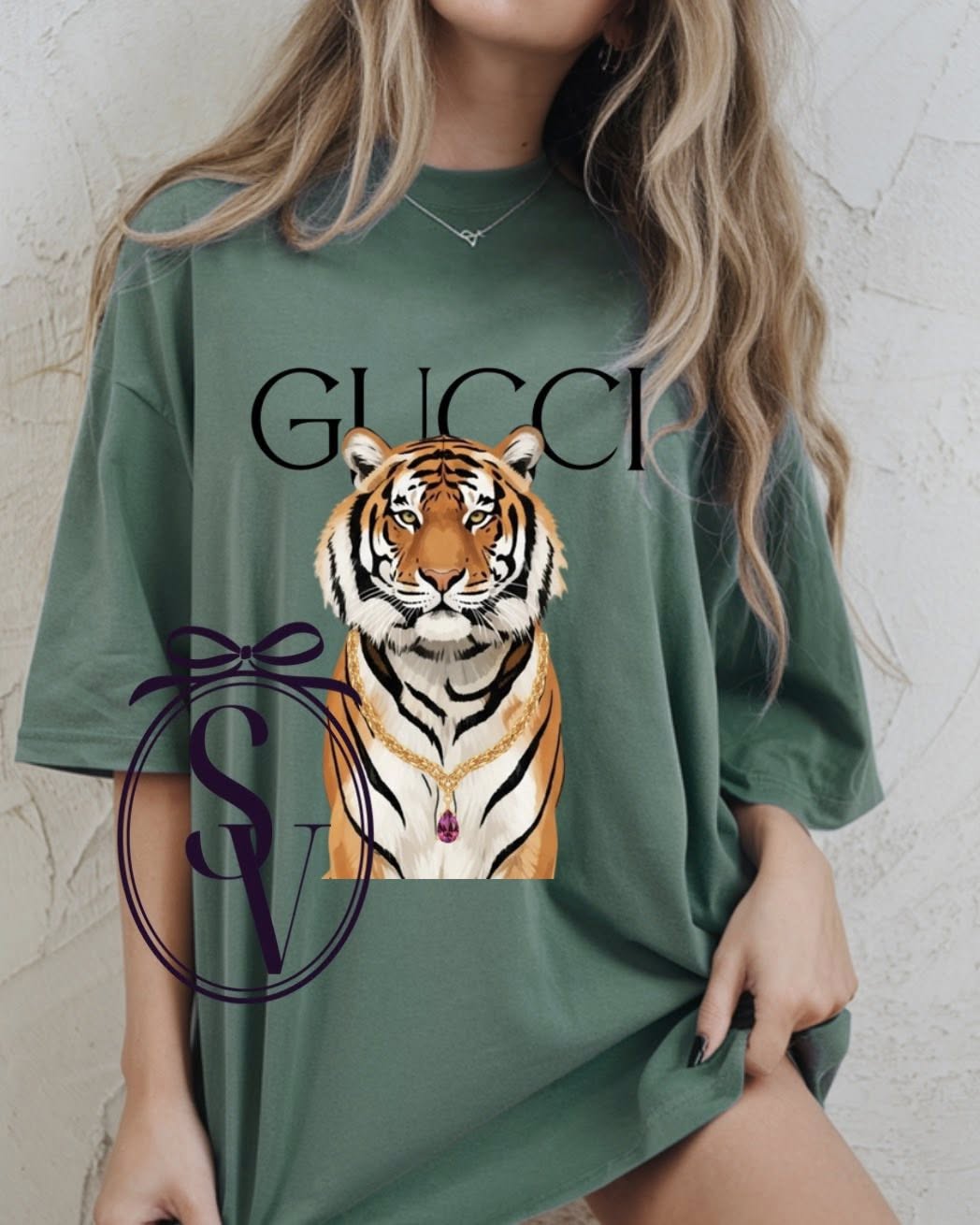 RUBY G TIGER COMFORT COLOR TEE