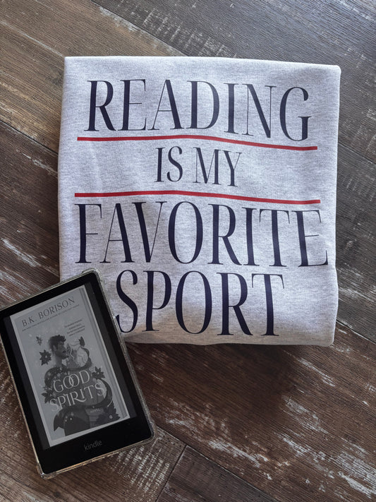 READING IS MY FAVORITE SPORT CREW