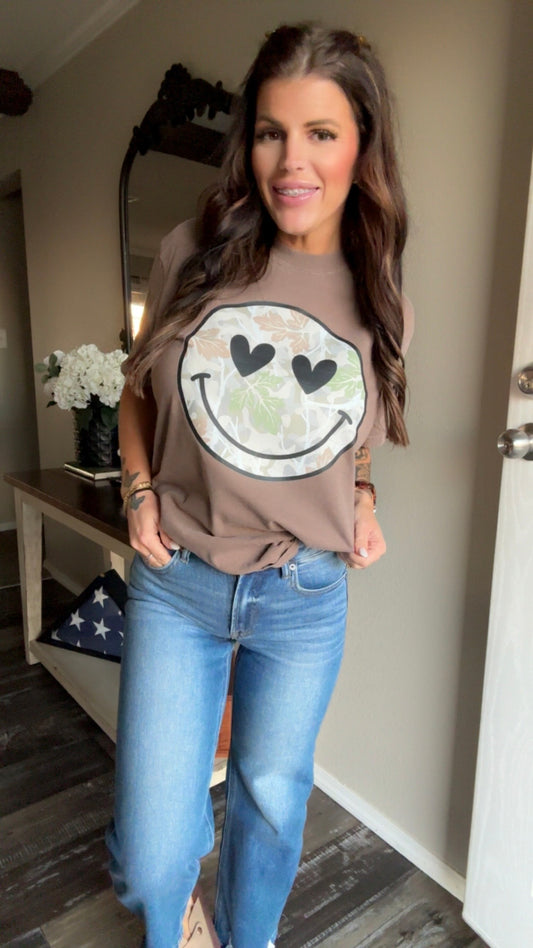 CAMO SMILEY FACE
