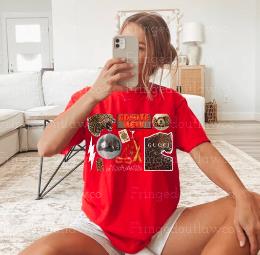 Coyote Collage Tee
