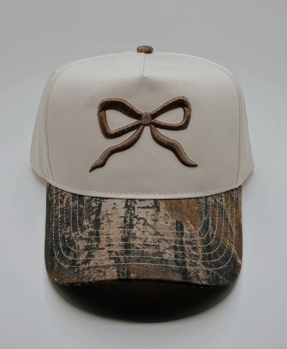 Camo bow hat