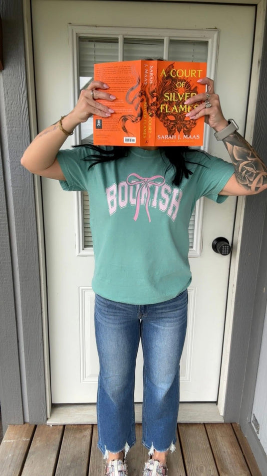 BOOKISH COMFORT COLOR TEE