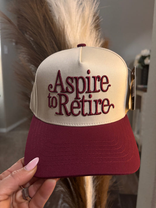 Aspire to retire hat