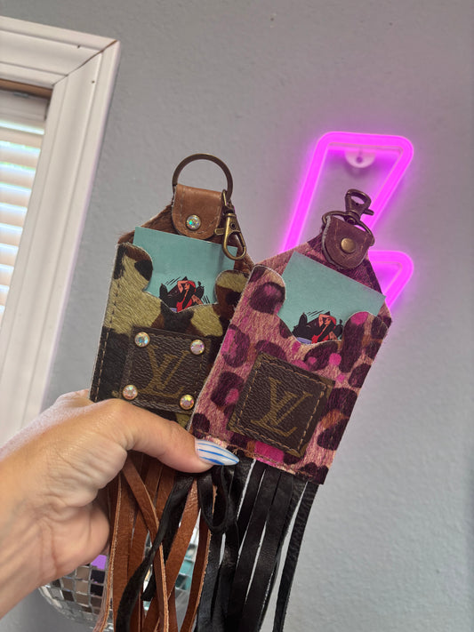 Fringed Out Card Holder